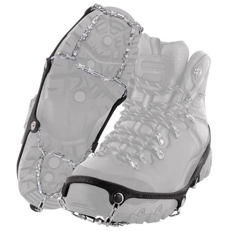 Crampons à neige Yaktrax Run : anti-glisse pour chaussures de running, trail