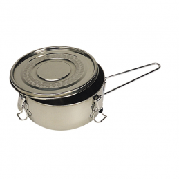 Gamelle Inox ronde 1L Cao Camping, Gamelle Inox ronde 1L Cao Camping, CAO CAMPING, Croque Montagne