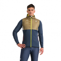 Veste coupe vent Rythmo homme Sportful, Veste de ski nordique coupe vent Rythmo homme Sportful, SPORTFUL, Croque Montagne