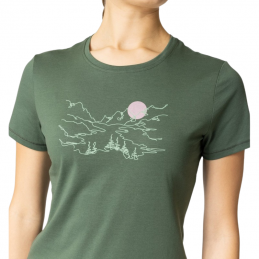 Tee shirt manches courtes Kumano Valley Femme Odlo, Tee shirt manches courtes Kumano Valley Femme Odlo, ODLO, Croque Montagne