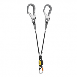 Longe double Absorbica-Y MGO 80 cm Petzl, Longe double Absorbica-Y MGO 80 cm Petzl, PETZL, Croque Montagne