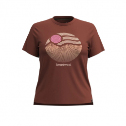 T-shirt imprimé Horizon View manches courtes femme Smartwool